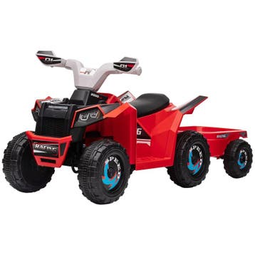 TRUUSK Elektrische Kinderquad Met Aanhanger - 2,5 Km/u - 50, Verzenden, Nieuw
