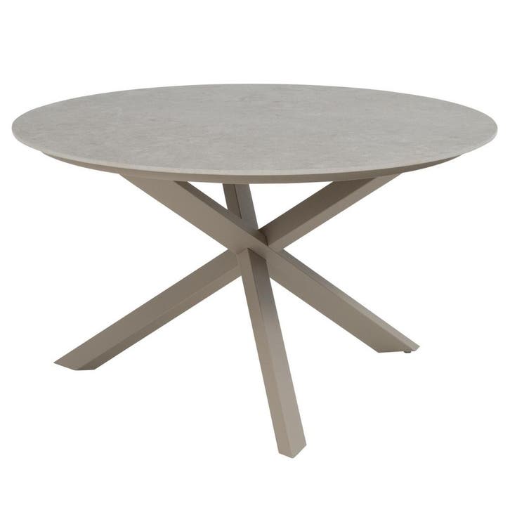 Prado dining tuintafel 130xH75 cm keramiek latte Taste 4SO, Tuin en Terras, Tuintafels, Nieuw, Ophalen of Verzenden