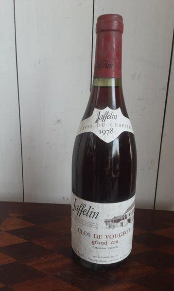 1978 Maison Jaffelin - Clos Vougeot Grand Cru - 1 Fles (0,75, Nieuw