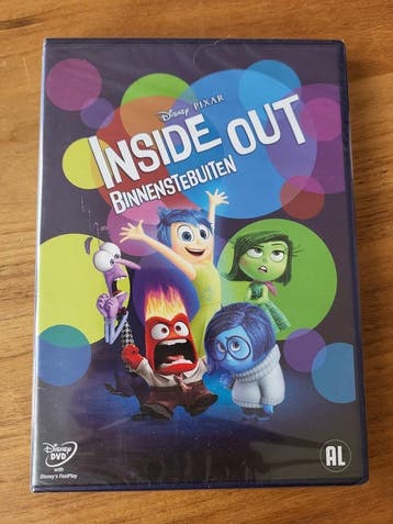 DVD - Binnenstebuiten - Inside Out, Gebruikt, Animatie, Verzenden, Alle leeftijden