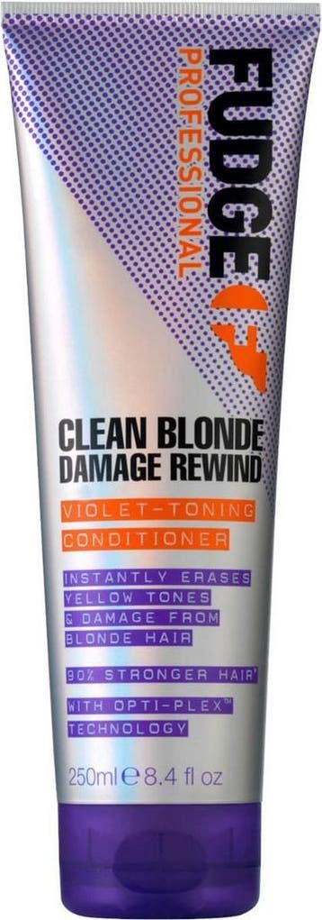 Fudge Clean Blonde Damage Rewind Violet - Conditioner - 250, Ophalen of Verzenden, Zo goed als nieuw