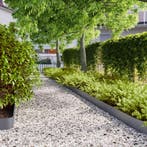 vidaXL Gazonranden 50 st 15x103 cm koudgewalst staal, Verzenden, Nieuw