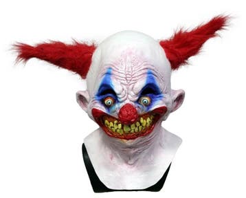Horror clown masker, Verzenden, Nieuw