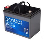 Ecobat AGM Deep Cycle accu | EDC12-35 | 12V 35Ah, Ophalen of Verzenden, Nieuw