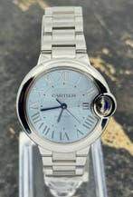 Cartier Ballon Bleu 33mm - Ice Blue Dial - WSBB0062, Nieuw, Polshorloge
