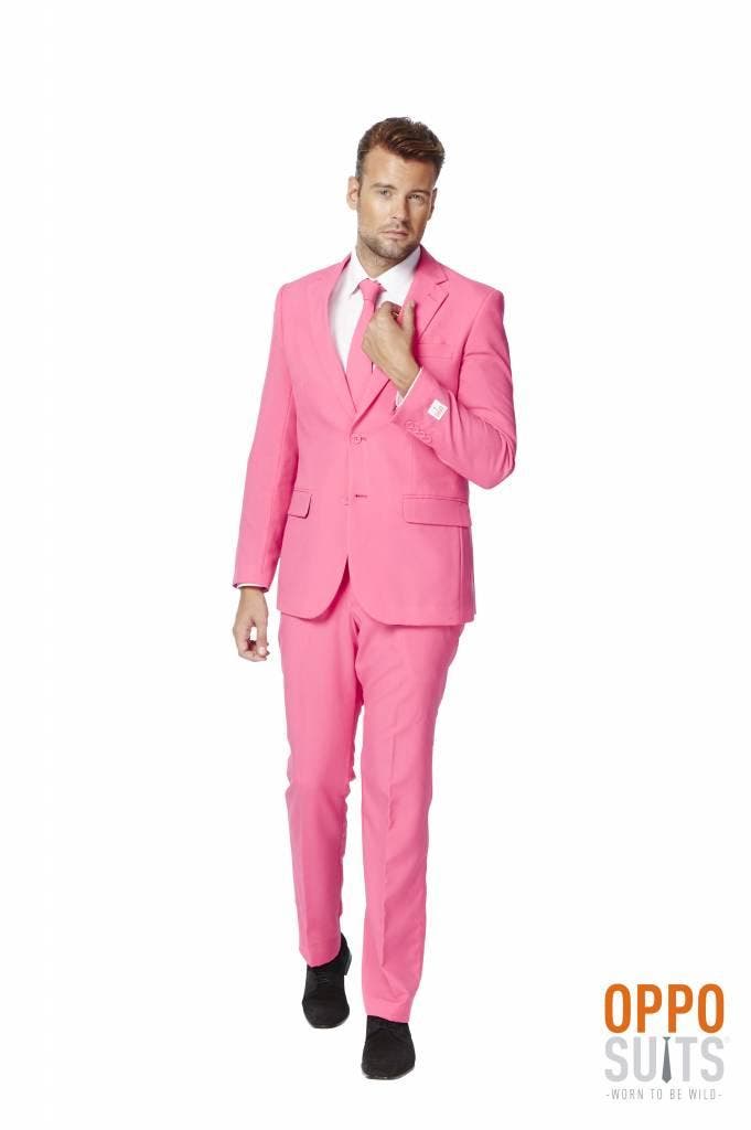 Maatpak roze elite Opposuits, Kleding | Heren, Carnavalskleding en Feestkleding, Nieuw, Ophalen of Verzenden