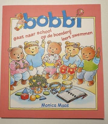 Bobbi 3 in 1 Gaat naar school, op de boerderij, leert, Verzenden, Zo goed als nieuw, Ingeborg Bijlsma & Monica Maas