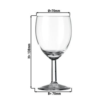 GGM Gastro | (12 stuks) wijnglas - Gilde - 200ml |, Huis en Inrichting, Keuken | Servies, Verzenden, Nieuw
