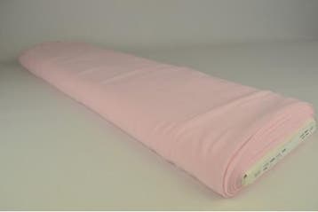 Lichtroze chiffon stof  - 15 of 50 meter rol, 120 cm of meer, Ophalen of Verzenden, Roze, Polyester