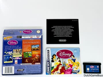 Gameboy Advance / GBA - 2 Games In 1 - Disney Princess / Lee, Verzenden, Gebruikt