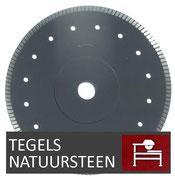 Diamantzaagblad-Volband: Vol keramische tegels-natuursteen., Verzenden