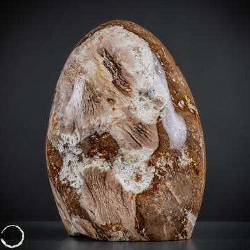 Zeer zeldzame karamel-zwart opaal Vrije vorm- 3058.18 g