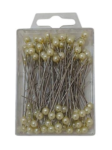 Parelspelden WM 05 Champagne 6 mm doosje 100 stuks, Ophalen of Verzenden, Nieuw