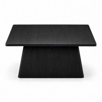 Salontafel Skagen 80x80x33cm Black mango, Huis en Inrichting, Tafels | Salontafels, Ophalen of Verzenden, Nieuw