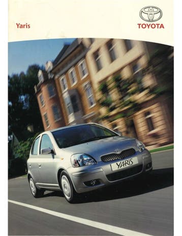 2005 TOYOTA YARIS BROCHURE NEDERLANDS, Nieuw, Toyota, Author