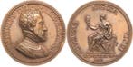 Brons medaille ohne Jahr Frankreich Heinrich Ii 1547-1559, Postzegels en Munten, Verzenden