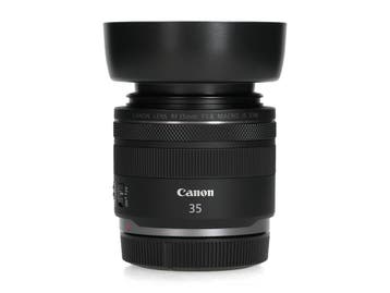 Canon RF 35mm f/1.8 IS STM Macro - Macrolens, Audio, Tv en Foto, Ophalen of Verzenden, Zo goed als nieuw, Canon
