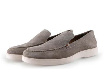 Santoni Loafers in maat 44 Bruin, Kleding | Heren, Loafers, Bruin, Verzenden, Zo goed als nieuw