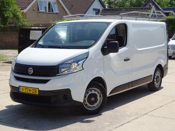 Fiat Talento 1.6 MJ L1H1, Stof, Gebruikt, Wit, Onderhoudsboekje