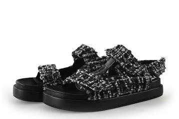 Sacha Sandalen in maat 37 Zwart, Kleding | Dames, Schoenen, Verzenden, Zwart, Sandalen of Muiltjes, Zo goed als nieuw