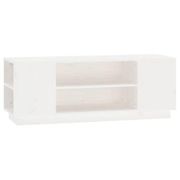 Televisiekast Wit 110x35cm | Retourdeal | Laatste Stuk!, 100 tot 150 cm, Klassiek, Ophalen of Verzenden, Zo goed als nieuw