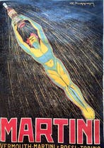 Giorgio Muggiani - Manifesto pubblicitario MARTINI - Jaren