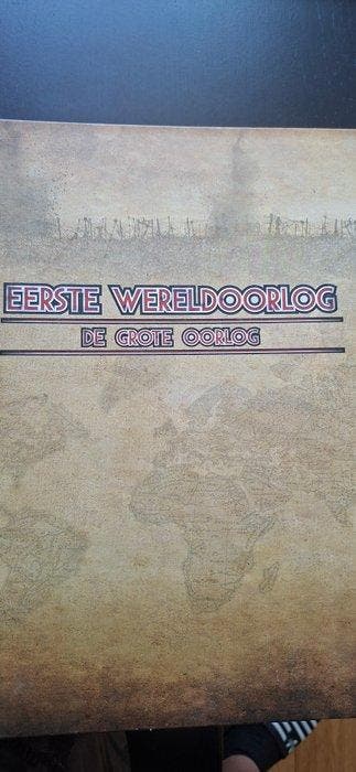 Nederland - Album Eerste Wereldoorlog de Grote Oorlog met, Postzegels en Munten, Munten | Nederland