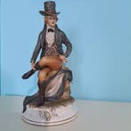 Capodimonte - ZANI - Figuur - Cavaliere galante - Biscuit
