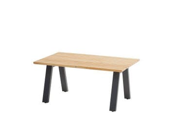 Taste by 4so ambassador high coffee table, Nieuw, Rechthoekig, Teakhout