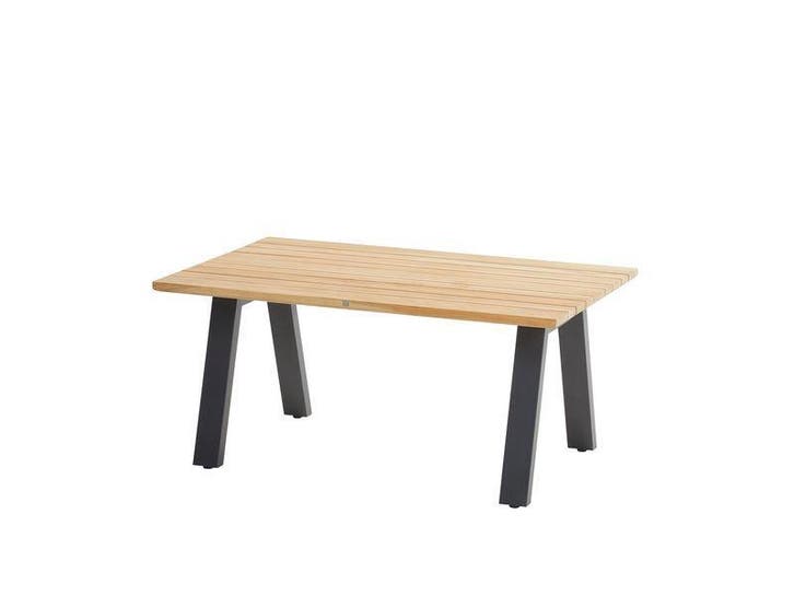 Taste by 4so ambassador high coffee table, Tuin en Terras, Tuintafels, Nieuw, Teakhout, Rechthoekig