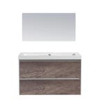 Badkamermeubel Sanilux PL 80 Greeploos Incl Spiegel En, Ophalen of Verzenden, Nieuw