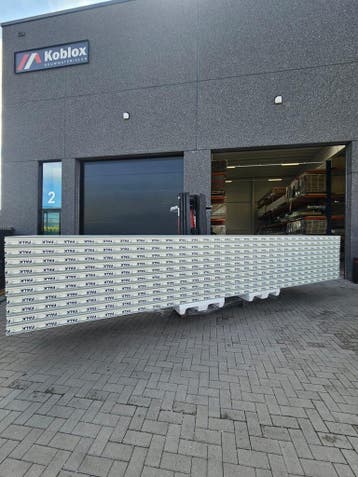 FALK wandpaneel 1140 KV100 – Gebroken wit, meerdere lengtes, Verzenden, Nieuw