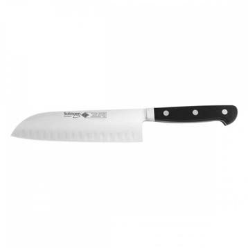 Eikaso Solingen Santokumes 18 cm met Kuilen – Ergonomisch., Ophalen of Verzenden, Nieuw, Overige materialen