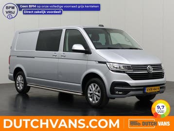 Volkswagen Transporter Dubbele-cabine 2.0TDI | zilver, Automaat, Euro 6, Volkswagen, Diesel
