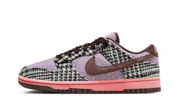 Nike Dunk Low Harris Tweed Purple Pink (W), Nieuw