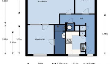 Te Huur 3 Kamer Appartement Honthorstlaan In Alkmaar, Alkmaar, Direct bij eigenaar, Noord-Holland, Appartement