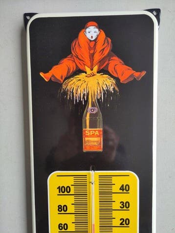 Spa Thermometer - Jean D`Ylean - Emaille bord - Emaille