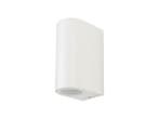 Veiling - 6x Wandlamp modern halfrond GU10 duo fitting zand, Tuin en Terras, Buitenverlichting, Nieuw