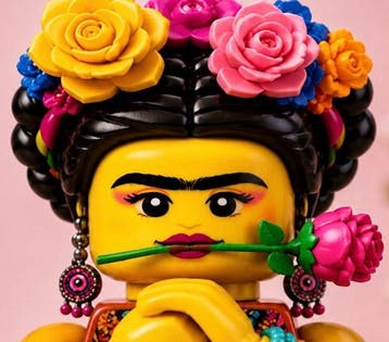 Lego Merchandise - Art - “Frida – Blooming Soul” by LDM -, Nieuw