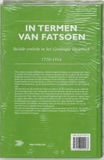 In termen van fatsoen / Groninger historische reeks / 11, Verzenden, Zo goed als nieuw, V.C. Sleebe