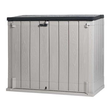 Toomax Stora way opbergbox plus XL 1270 liter - taupe donker, Verzenden, Nieuw