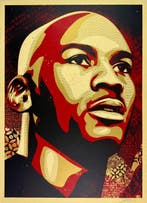 Shepard Fairey (OBEY) (1970) - Hall of Fame Portrait (Large
