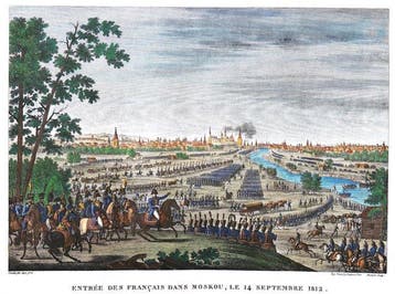 Rusland - Moskou (Napoleon); Vernet / Couché - Entrée des, Nieuw