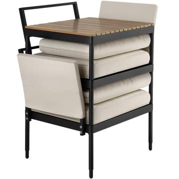 Tuinset Magaluf, 5-in-1-functie, aluminium frame, Tuin en Terras, Verzenden, Nieuw