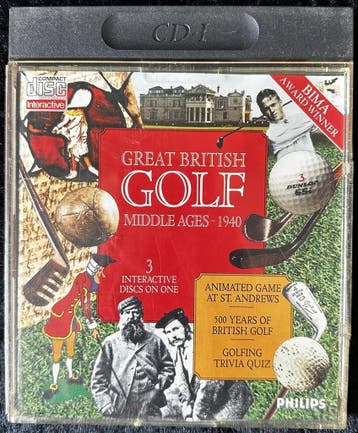 Great British Golf Middle Ages - 1940 Philips CDi, Verzenden, Nieuw