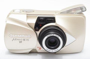 Olympus  mju-II 115 VF Analoge compactcamera, Audio, Tv en Foto, Fotocamera's Analoog, Nieuw