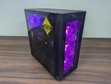 RGB Game PC i5 12400F – RTX 3060 12 GB – 16GB – 500GB, Computers en Software, Desktop Pc's, Blue Monkey, 500 GB M2.0 SSD (nieuw)
