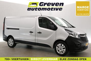 Opel Vivaro 1.6 CDTI L2H1 | Marge | Airco | Cruise | Carplay, Euro 6, Nieuw, Zilver of Grijs, Apple Carplay