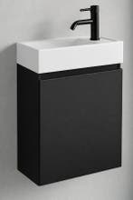 SALE - Volda 40 rechts - Mat zwart - Toiletmeubel -, Ophalen of Verzenden, Nieuw