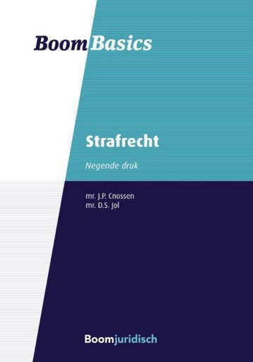 Strafrecht / Boom Basics 9789462904057 J.P. Cnossen, Boeken, Verzenden, Gelezen, J.P. Cnossen